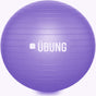 Purple anti burst exercise ball by CLICKK Home Store with textured surface for better grip