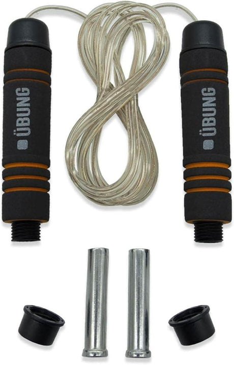 CLICKK Home Store CAL184 UBUNG Weighted Skipping Rope Tangle Free Fitness Jump Rope