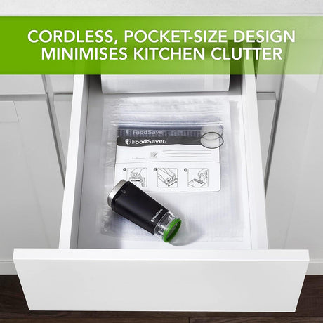 FoodSaver VS1199 FoodSaver Handheld Cordless Food Vacuum Sealer