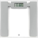 Weight Watchers electronic scale with digital display and sleek modern design in white and gray