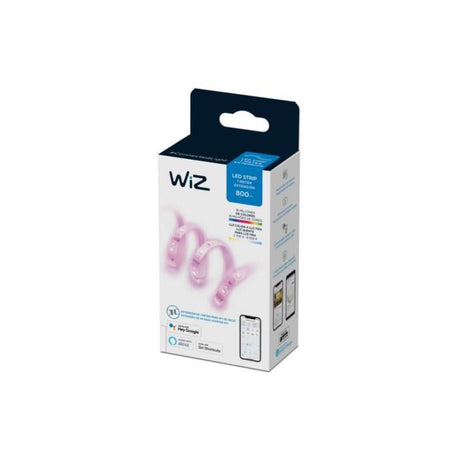 CLICKK Home Store WiZ LED smart light strip extension in packaging with smart control features