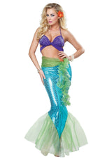 Womens Fancy Dress 01252XS Women's Mythic Mermaid Costume - XS