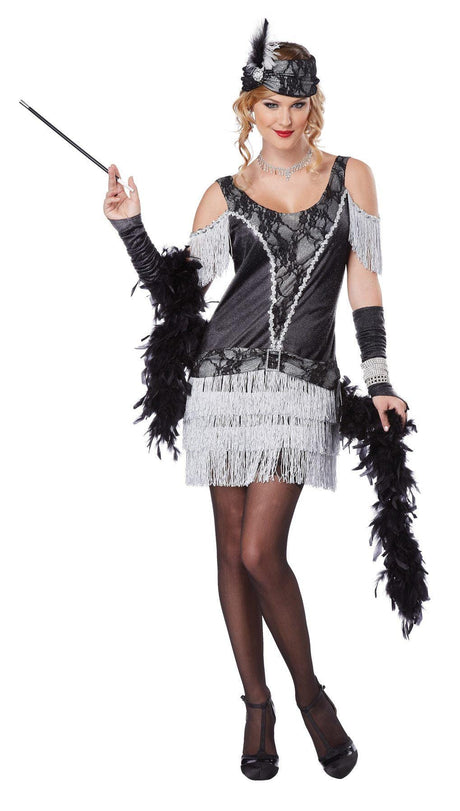 Fancy Dress 01352S Women's Razzle Dazzle Flapper Woman Costume