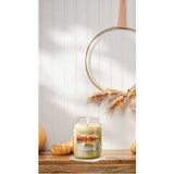 Yankee Candle Autumn Leaves High-Quality Scented Candle in a Decorative Jar for Seasonal Ambiance