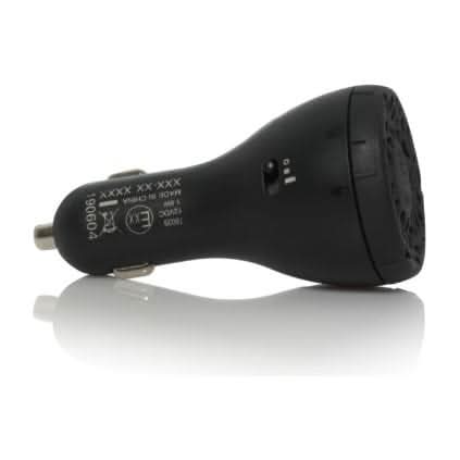 Yankee Candle car diffuser in black, featuring Midsummers Night car fragrance for a refreshing scent